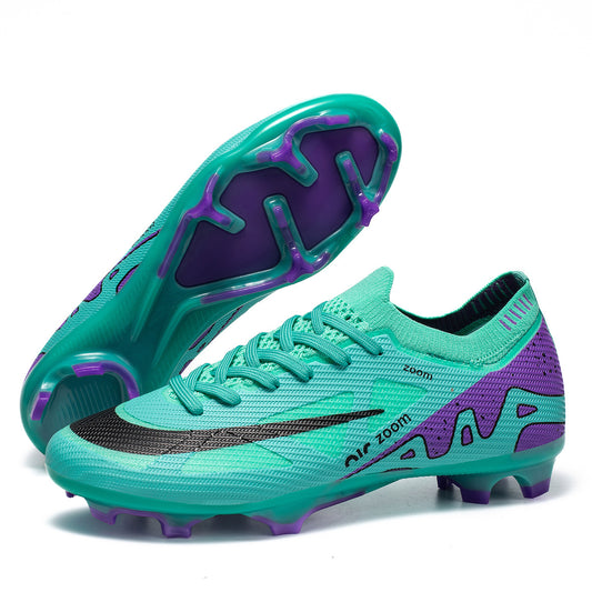 Low-top Football Shoes for Training with Long/Broken Nails